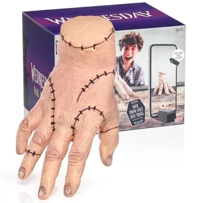 Image de WOW! STUFF Addams Mercredi Real FX Thing, WED 1008 01, Multicolore, Moyen