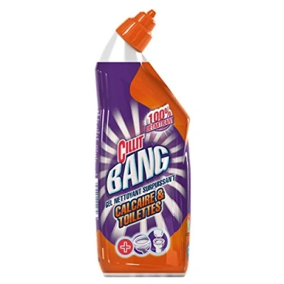 Image de Cillit Bang Gel WC Nettoyant Surpuissant Calcaire/Toilettes 750 ml