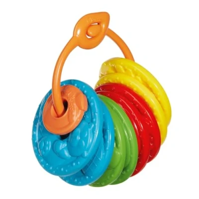 Image de Chicco Moose Le Bocce Del Bosco Mouvement Classique Jeu Plates, 8 Boules et 1 Embout avec Anneau pour Transport 2 à 5 Ans, 00011009000000, Multicolore, Moyen