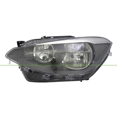 Image de PRASCO BM1234904 Phares gauche H7/H7 avec commande pour correcteur de site projecteur BMW: 1 5 portes, 3 portes