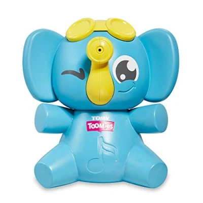 Image de TOMY Toomies E72815C Sing &amp; Squirt Squeezable Elephant Bath, Educational Musical Water Play, Sensory Toy for Boys and Girls, Suitable Babies Toddlers from 18 Months +, Multicoloured