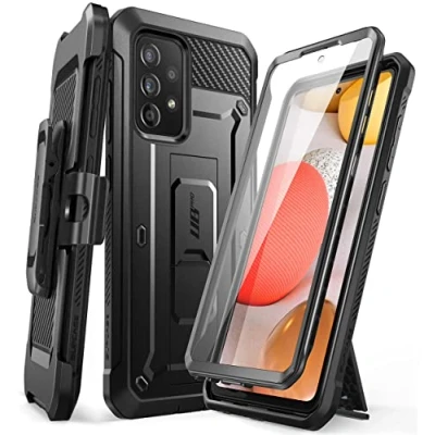 Image de SUPCASE Coque pour Samsung Galaxy A53 5G (2022), avec Protecteur d&#039;Ecran Intégré, Support Béquille, Clip Ceinture [Unicorn Beetle Pro] Protection 360 Intégrale Antichoc (Noir)
