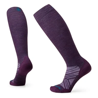 Image de Smartwool Chaussettes de ski Zero Cushion Otc pour femme, Iris violet., L