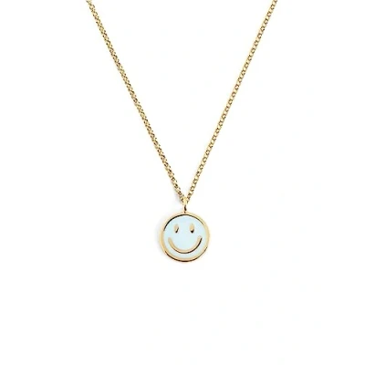 Image de Singularu Smiley SKY Enamel Collier, Femme, Taille: One Size, Oro