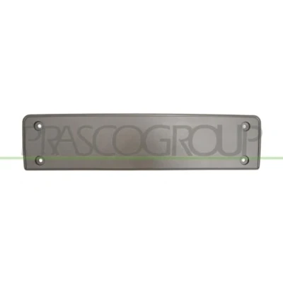 Image de PRASCO VG0551539 Porte plaques d&#039;immatriculation avant noir sans cadre VOLKSWAGEN: Passat B7 Variant