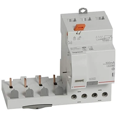 Image de Bloc différentiel adaptable DX3 4P 400V 40A typeF 300mA pour disj 1 module/pôle