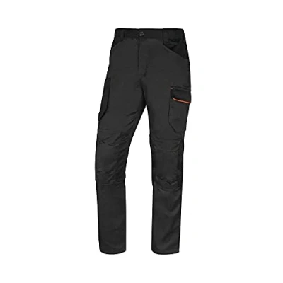 Image de DELTA PLUS Pantalon de travail multitasche STRETCH 63% polyester 34% coton 3% élasthanne 260gr MACH 2 Deltaplus M2PA3STR, gris, XL