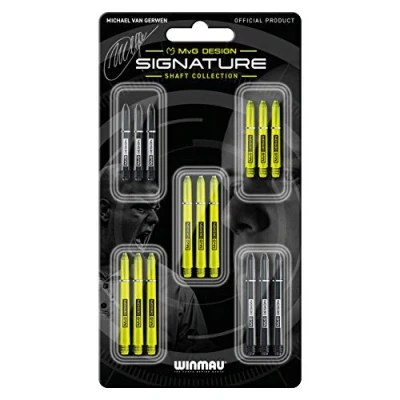 Image de WINMAU Collection Tiges de fléchettes Signature MvG Design