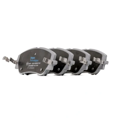 Image de DELPHI LP5080EV Jeu de plaquettes frein PEUGEOT: 208 II 3/5 portes, OPEL: Corsa F Mokka II, DS: DS 3 Crossback