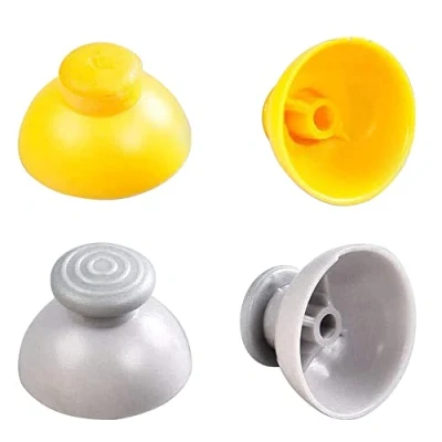 Image de OSTENT 3 paires de remplacement analogique bâton pouce compatible pour le contrôleur Nintendo GameCube