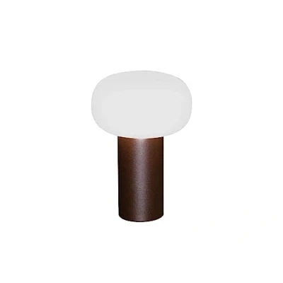 Image de Konstsmide Lampe table LED Antibes IP54 batterie RGBW rouille