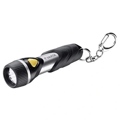 Image de VARTA lampe Torche LED incl. 1x pile AAA, Day Light Key Chain, de poche à clé pratique, lumière résistante aux chocs, porte clés idéal pour la maison, l&#039;extérieur