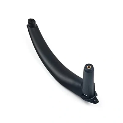 Image de TZYSZDB Noir Poignée Intérieure de Porte Voiture pour BMW X5 E70 2008 2013, Garniture Panneau X6 E71 E72 2014(E90 Avant Droite) (Noir, E70,Arrière Gauche)