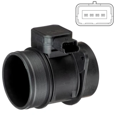 Image de DELPHI AF10500 12B1 Débitmètre d&#039;air PEUGEOT: 307 SW, 308 I 407 Berline, CITROËN: C4 Grand Picasso, DS4 5 portes, 3/5 portes