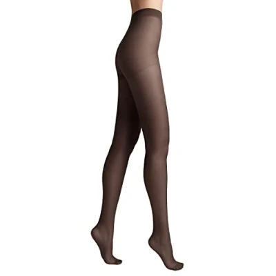 Image de Conte elegant NUANCE 40 DEN Collants Mat pour Femmes Effet Soie Femme Résistants Fins Renforcés Extrêmement Flexibles Graphite taille 5