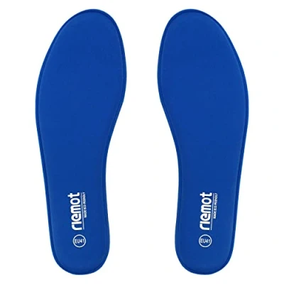 Image de Riemot Memory Foam Komfort Einlegesohlen, Semelle intérieure Unisexe, Marineblau