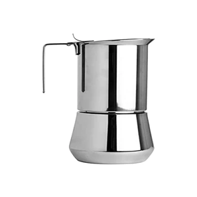 Image de Ilsa Cafetière Espresso Turbo Express, Acier Inoxydable 18/10, 1 Tasse, Capacité 10 cl