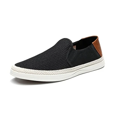 Image de Bruno Marc Mocassins Homme Chaussures à Enfiler Confortable Loafers Décontractés Respirantes Durables,Size 47,Noir,SBFS2301M E