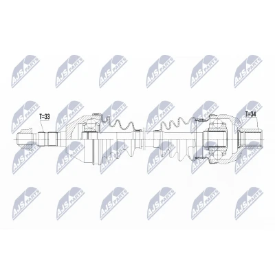 Image de Essieu moteur NTY NPW PL 079