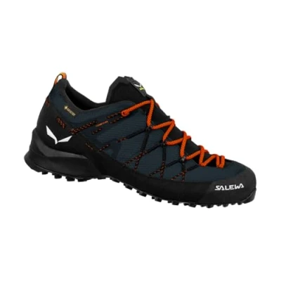 Image de Salewa Wildfire 2 GTX Chaussures de marche, Homme, Taille: 46.5, Navy blazer/black Tissu / matière synthétique