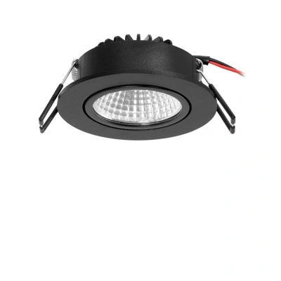 Image de Arcchio downlight LED Zarik, noir, 4.000K