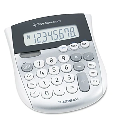 Image de Texas Instruments TI 1795 SV Calculatrice de taxes 8 chiffres