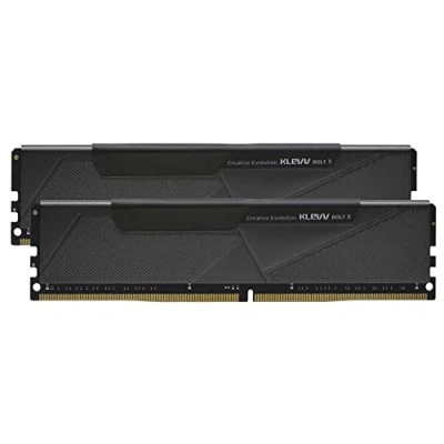 Image de Klevv KD4AGUA80 36A180X CRAS x 32GB kit (16GB 2) 3200MT/s Mémoire RAM Gaming DDR4 XMP 2.0 Non RVB Haute Performance Surcadençage