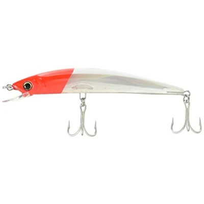 Image de Leurre Crystal 3D Minnow Magnum Tackle Pêche en Mer Eau Douce 165mm C5 YO ZURI (F) [Pêche au bar] F1151 (Tête rouge)