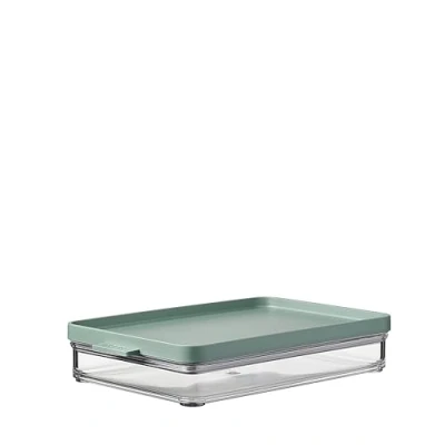 Image de Mepal Boîte Conservation Jambon à 1 couche Rangement Frigo avec Couvercle Charcuterie Récipient pour le L&#039;organisation de la Cuisine 500 ml Nordic sage