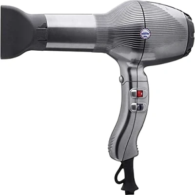 Image de Gamma Piu Sèche cheveux Barber PHON Titanium, gris, standard