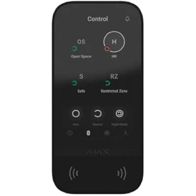 Image de Ajax KEYPAD Touchscreen Clavier avec écran Tactile IPS et Lecteur RFID Blanc