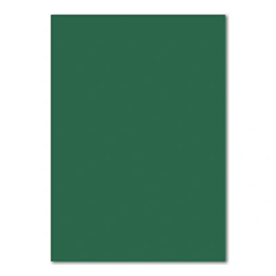 Image de FarbenFroh Lot de 50 cartes simples Feuilles Papier Format A5 Vert foncé 240 g/m² 14,8 x 21 cm Feuille bricolage couleur Carton photo