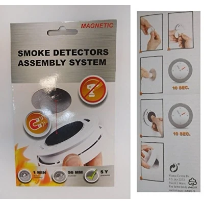 Image de Lot 2 Systeme de Fixation Aimant Magnetique Detecteur Fumee 141