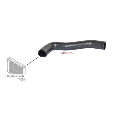 Image de METZGER 2420275 Durite De Refroidissement EPDM (éthylène propylène diène caoutchouc) PEUGEOT: 106 II 3/5 portes