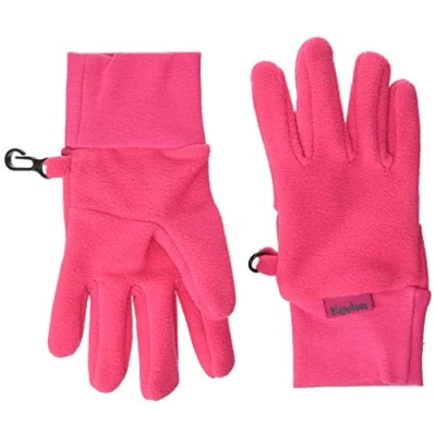 Image de Playshoes Mixte enfant Uni Gants pour temps froid, Rose, 2 EU