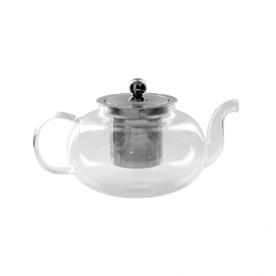 Image de Home deco Factory Ka4549 Theiere Verre Infuseur Inox 700 ml Art de La Table Boisson et Apero The Cafe Sucre