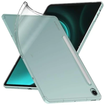 Image de ebestStar ® pour Samsung Galaxy Tab S9 FE X510N, 5G X516B Coque Silicone TPU Souple Anti Choc ULTRA FINE INVISIBLE , Transparent