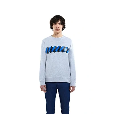 Image de INTER Felpa Girocollo Grigio Unisex