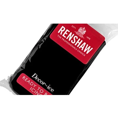Image de Pâte à Sucre Renshaw Noir 2,5Kg