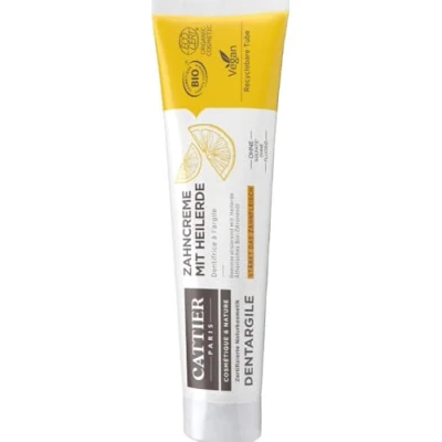 Image de Cattier Paris: Heilerde Zahncreme Zitrone (75 ml)