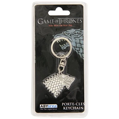 Image de ABYstyle GAME OF THRONES Porte clés &quot;Stark&quot;, Multicoloure