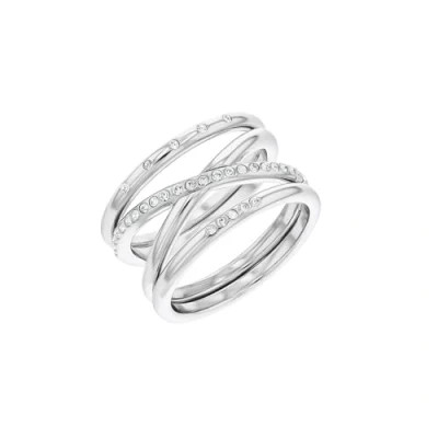 Image de Calvin Klein Bague pour Femme Collection MINIMAL LINEAR avec cristaux 35000203C
