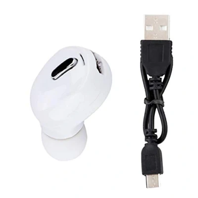 Image de Oreillettes Bluetooth sans Fil, Mini Écouteurs Sports Fil 5.0 Support 5H Playtime Intra Auriculaires Universels avec Micro pour Fitness, Loisirs,