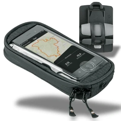 Image de SKS GERMANY Support Smartphone SMARTBOY Plus + Housse Unisex Adult, Noir, Taille Unique