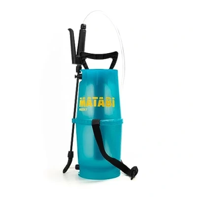 Image de Matabi Polita 7 Pulvérisateur à Pression préalable 5L Réservoir et Tuyau translucides Soupape de sécurité Lance en Fibre Verre Poignée Ergonomique Fabriqué Espagne