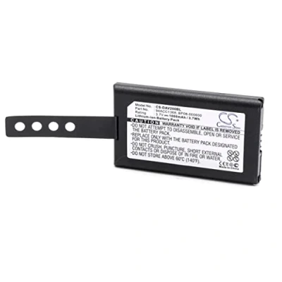 Image de vhbw Batterie Remplacement pour Datalogic BP08 000600 Scanner de Code Barre POS (1000mAh, 3,7V, Li ION)