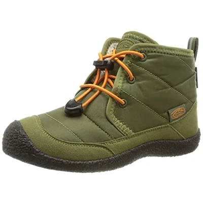 Image de KEEN Bottes imperméables unisexes Howser 2 Chukka pour enfant, Capulet Olive Russet Orange, 32/33 EU