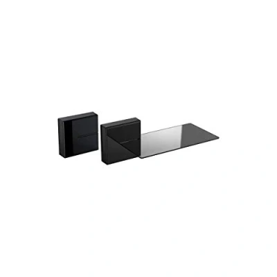 Image de Meliconi GHOST CUBES SHELF Noir Cache câble modulaire avec étagère