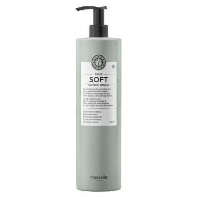 Image de Maria Nila True Soft, Après shampoing 1000 ml, Pour Cheveux Secs, l’Huile d’Argan Réhydrate et Réduit les Frisottis, 100% Végan &amp; Sans Sulfate/Parabène