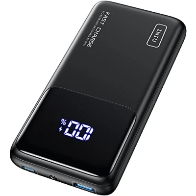 Image de INIU Power Bank, 45 W, écran LED à Charge Rapide, 15000 mAh, Chargeur Portable PD3.0 QC4.0, Sorties 3 A, Lampe de Poche, Batterie téléphone Compatible avec iPhone 15 14 13 Samsung Xiaomi